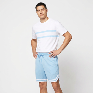 Shorts de basketball pour hommes en toile de haute qualité, séchage rapide, écologiques, respirants, anti-plis, anti-UV, avec cordon de serrage - Product Image 1