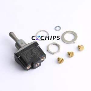 PT103SSQ Toggle Switch Switch Single Pole Double Throw 277V 28V Cylindrical Knob - Product Image 1