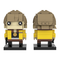 Set de Bloques de Construcción del Personaje Luke de la Guerra de las Galaxias, Kits de Bricolaje, Ladrillos MOC, Juguete para Niños, Regalo, MOC2391
