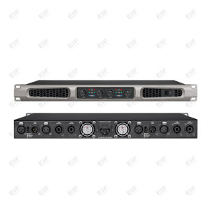 เพาเวอร์แอมป์ EIF Professional รุ่น AM46 4 แชนแนล คลาส D กำลังขับ 2400 วัตต์ 8 โอห์ม สำหรับการแสดงบนเวที แบบติดตั้งบนแร็ค 1U - Product Image 3