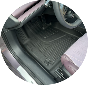 Tapetes de Auto de 2 Capas TPE de 3.5mm de Grosor, Antideslizantes, para Todas las Estaciones, 2022, para BYD Dolphin, Ajuste Personalizado, Lujosos, 3D, Impermeables, Fáciles de Limpiar - Product Image 5