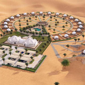 Fabrika toptan kubbe çadır su geçirmez ve UV dayanıklı banyo ile tatil için - Product Image 2