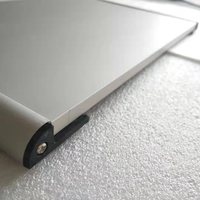 Support de signalétique modulaire pour porte de salle de réunion de bureau intérieure, plaque de porte murale en aluminium vierge et personnalisable
