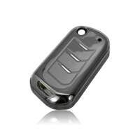 Étui à clés de voiture en TPU transparent DM pour Mahindra Bolero Marazzo Scorpio-N Thar 2020 + TUV300 Plus XUV 300 XUV 400 XUV 700 XUV porte-clés