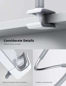 Soporte Flexible para Teléfono y Tablet Lamicall LS02, con Brazo Flexible y Abrazadera para Cama o Escritorio, Ideal para Ver Películas - Product Image 6