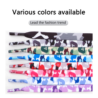 Vente directe usine en gros, lacets de baskets pas chers, emballage personnalisé, lacets de chaussures en polyester imprimés avec logo sur mesure