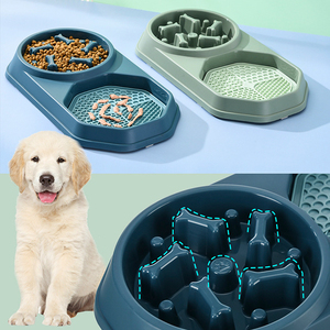 Ciotola per Cibo e Tappetino per Cani e Gatti, Tappetino in Silicone per Alimentazione Lenta e Abbeveraggio - Product Image 2