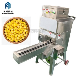 Hocheffiziente Automatische Mais-Dreschmaschine aus Edelstahl, Zuckermais-Schälmaschine für Gewerbliche Nutzung - Product Image 3