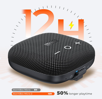 Enceinte Tribit Stormbox Micro 2, 10W, basses profondes, IP67, sangle intégrée, 12 heures d'autonomie avec charge d'urgence pour téléphone