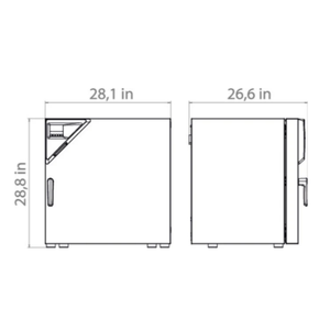 Horno de secado por convección mecánica Avantgarde Binder FD115 con cámaras de secado y calentamiento de aire forzado de 115L - Product Image 2