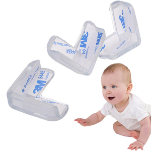 Protezioni angolari protezione per mobili in plastica morbida protezione trasparente di sicurezza per tavolino in <span class=keywords><strong>vetro</strong></span> per armadietto - Product Image 4