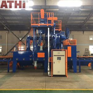 Máquina de granallado de acero de bajo consumo con VFD y sistema de barrido accionado por motor - Preparación de superficies SA2/SA3 y eliminación de rebabas - Product Image 4