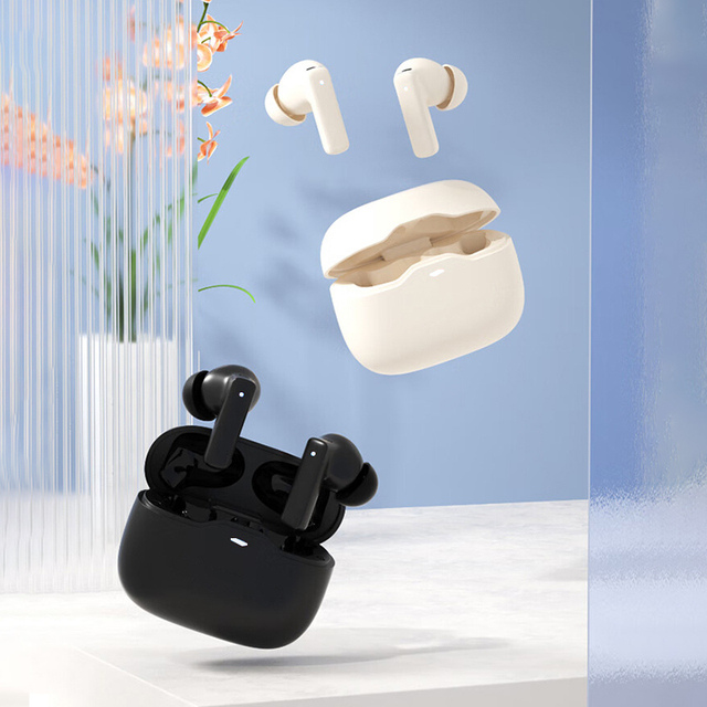 BT 5.3 TWS Wireless In-Ear Earbuds With- 22dB Deep Noise Reduction Bass LED Indicator Noise Cancelling Work-Specific Bluetrum
