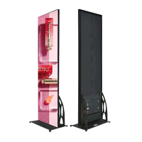 Écran LED portable d'intérieur Jiulong JL-P2.5-AD avec cadre en alliage d'aluminium pour salons professionnels, idéal pour affiches et bannières