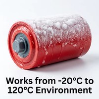 Rouleau de transport à friction pour convoyeur à bande en acier, personnalisé en usine en Chine, résistant à la poussière et à l'eau, certifié ISO9001