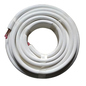 Tubo <span class=keywords><strong>de</strong></span> <span class=keywords><strong>cobre</strong></span> <span class=keywords><strong>de</strong></span> bobina <span class=keywords><strong>de</strong></span> panqueque <span class=keywords><strong>de</strong></span> aire acondicionado dividido Tubo aislado <span class=keywords><strong>de</strong></span> PE <span class=keywords><strong>de</strong></span> <span class=keywords><strong>5</strong></span>/<span class=keywords><strong>8</strong></span> "con servicios <span class=keywords><strong>de</strong></span> soldadura <span class=keywords><strong>de</strong></span> corte por flexión - Product Image 1