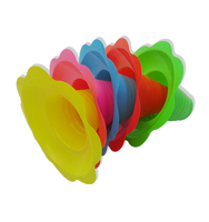 Gobelet en plastique 8oz Snow Cone Shave Ice Flower