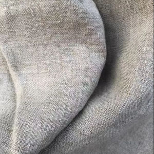 ผ้าลินิน100% ผ้าลินินธรรมชาติเป็นมิตรกับสิ่งแวดล้อมผ้าลินินทอแบบกำหนดเองย้อมสีล้วน - Product Image 2