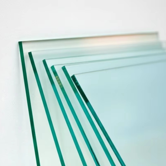 Wholesale Tempered Glass Sheet Flat Toughened Safety Glass Custom Cut Size for Laminating Insulating Other Deep Processing