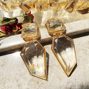 Kaimei 2021 di modo esagerato geometrica acrilico <span class=keywords><strong>orecchini</strong></span> grande Della Boemia Irregolare Trasparente Oro Della Resina Ciondola Gli <span class=keywords><strong>Orecchini</strong></span> Delle Donne Degli <span class=keywords><strong>Orecchini</strong></span> - Product Image 4