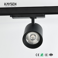 Lampu Sorot LED Modern Aluminium Daya Tinggi 40W IP20 Unik untuk Dalam Ruangan, Dapat Diredupkan, 4000K Putih Hangat dengan Driver Terintegrasi