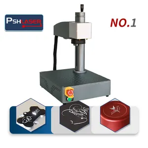 Small Laser Marking Metal Workpiece Logo Pattern Portable Handheld 20W 30W Fiber Optic Marking Machine