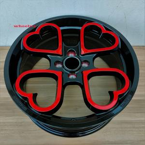 ล้อแม็<span class=keywords><strong>ก</strong></span>ซ์ลายหัวใจสีชมพู ขนาด 17 <span class=keywords><strong>18</strong></span> 19 นิ้ว 5 รู 112 สำหรับรถยนต์นั่งส่วนบุคคล สำหรับรถบีเอ็มดับเบิลยู มินิ - Product Image 3