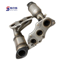 Pot catalytique en acier inoxydable à montage direct SQS, prix usine, pour Lexus RX350/RX450H
