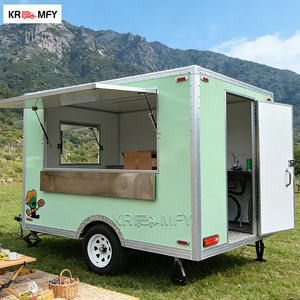 Chariot de Gaufres Mobile de Concession avec Conception de Stand Alimentaire en Fibre de Verre et Aluminium pour la Vente en Franchise - Product Image 2