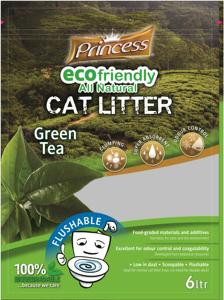 Almidón de maíz biodegradable con efecto de aglomeración para gatitos, respetuoso con el medio ambiente, 6L, lavanda perfumada, tofu, arena para gatos - Product Image 4