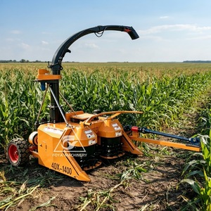 Cosechadora de Forraje FOYA con Ancho de Corte de 1400 mm, 24 Cuchillas, Caja de Cambios, para Pasto, Paja y Ensilaje de Maíz, 60-90 HP, Accionamiento Hidráulico, 0.4 hm²/h - Product Image 1