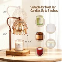 Lampe chauffe-bougie électrique pour la maison, lampe décorative, lampe chauffe-bougie pour bougies décoratives, vente en gros