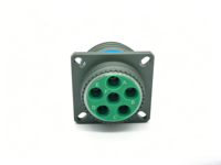 Connecteur de câblage automobile étanche D38999/26FJ20PA, connecteur électrique droit, fiche circulaire 6 broches, connecteur électrique