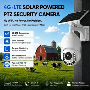Telecamera PTZ Solare 4MP con Zoom 15X, Rilevamento Movimento Wireless 4G, Batteria da 7 Giorni per Bacini Idrici, Dighe e Centrali Idroelettriche - Product Image 4