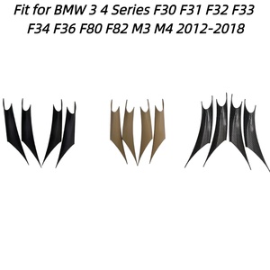 Couvre-poignée de porte intérieure, protection, 4 pièces, compatible avec <span class=keywords><strong>BMW</strong></span> Série 3 et 4 F30-F36 F80 F82 M3 M4 2012-2018 - Product Image 1