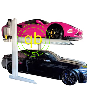 Système de levage de parking à 2 poteaux Équipement de levage de véhicule à double gerbeur à 2 niveaux Hydraulique mécanique moto SUV <span class=keywords><strong>garage</strong></span> vertical - Product Image 6
