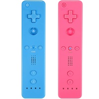 Manette de jeu sans fil 2 en 1 avec télécommande intégrée Motion Plus Nunchuks