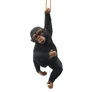 Tùy Chỉnh Thiết Kế Treo Sân Cây Trang Trí Nội Thất Khỉ Nhựa, Dễ Thương Làm Tay Nhựa Khỉ Vườn Tượng Nhà Cung Cấp - Product Image 2