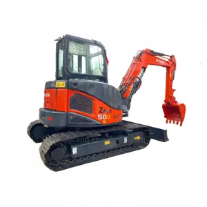 Hot Sale High Quality Second-hand Used HITACHI Zx55u Hydraulic Crawler Excavator In Stock
