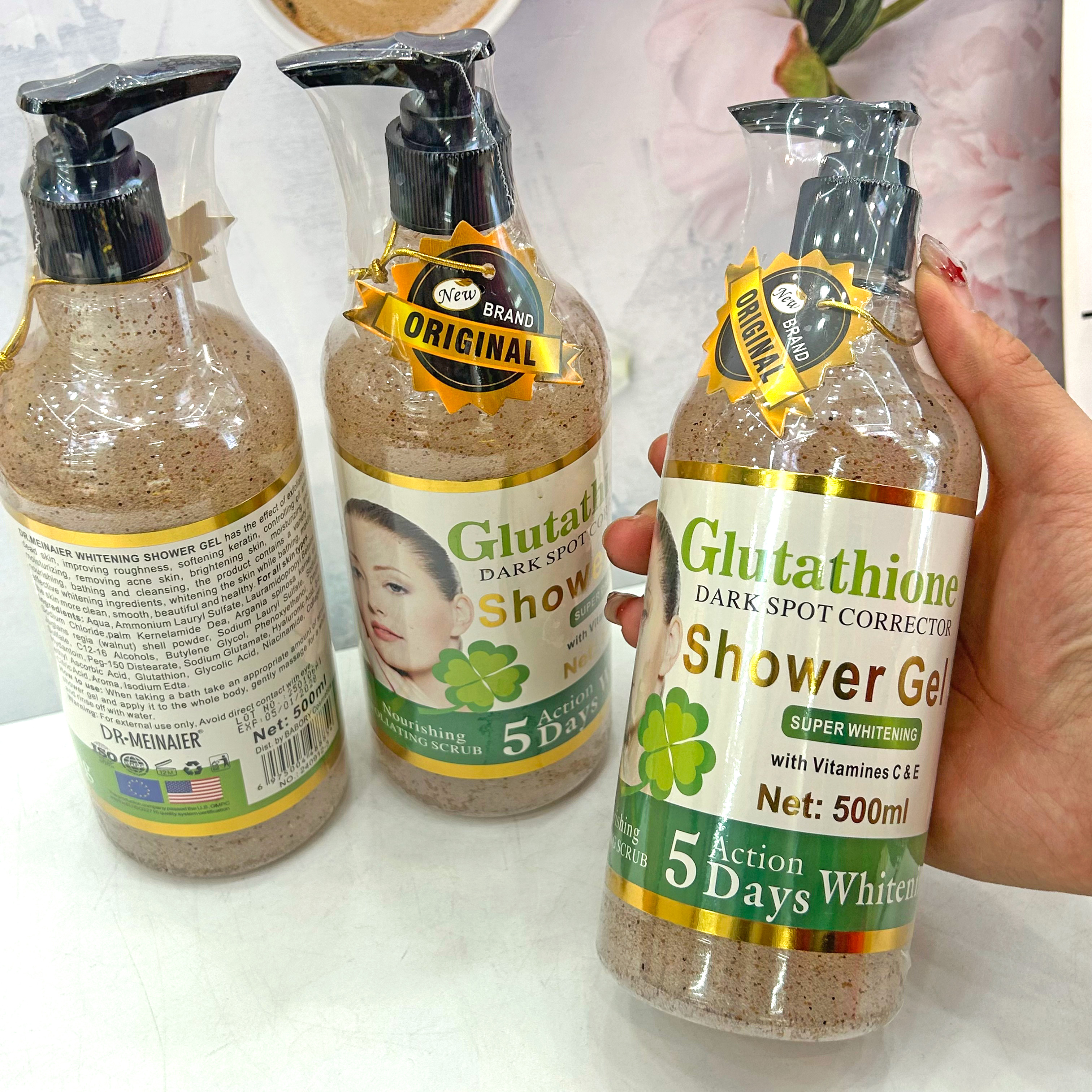 glutathione liquid soap 500ml Glutathione Shower Gel