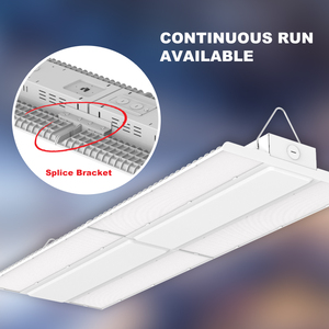 <span class=keywords><strong>Luminaire</strong></span> linéaire LED suspendu industriel super lumineux, connectable, conforme UL, 250 W, 65 000 lm, 120-277 V, pour atelier, garage, entrepôt - Product Image 2