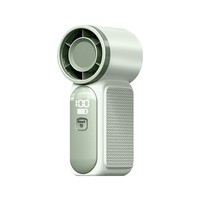 Ventilateur portable turbo ultra-rapide à 100 vitesses réglables, 3000 mAh, affichage numérique, conception sans pales