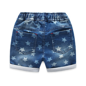 Pantalones Vaqueros y Shorts Deportivos de Mezclilla con Diseño de Estrella para Niños, Venta al Por Mayor - Product Image 2