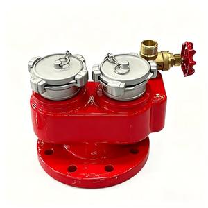 Conector de Bomba Contra Incendios de 2 Vías, Tipo Ruso, de 6 Pulgadas, Estándar GOST, Accesorio de Latón Inoxidable - Product Image 1
