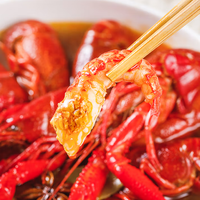 Écrevisses surgelées prêtes-à-manger en sauce épicée du Sichuan Écrevisses précuites à coque Mala IQF