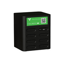 Station de recharge de téléphone portable commerciale pour restaurant, distributeur automatique de batteries externes pour hôtel, station de recharge de batteries externes pour hôtel