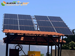 Bluesun pannelli solari BSM720G12-66HNH 695W 700W 705W 710W 715W 720W N-tipo pannelli solari bifacciali con doppio vetro - Product Image 6