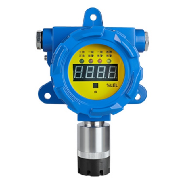 Fixed Type Gas Detector Detects Flammable & Toxic Gases in Air 10-95% RH Explosion-proof 5% Accuracy DC10-30V ZK-G Model