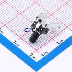 GT-TC102A-H095-L1 Tactile Switch Through hole,6.1x6.1mm Switch Single Pole Single Throw Round Button 1.6N Right Angle Insert - Product Image 2