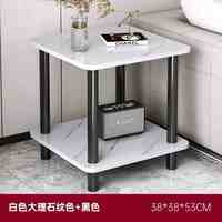 Table de chevet simple et moderne pour chambre à coucher, petite table de rangement, table d'appoint pour maison de location, petite table basse